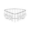 Picture of Contempo Suction Cup Corner Shower Basket SS