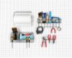 Picture of Pegboard Storage Basket & Hook Station IG