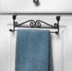 Picture of Scroll OTC Towel Bar BK