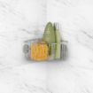 Picture of Contempo Suction Cup Corner Shower Basket SS