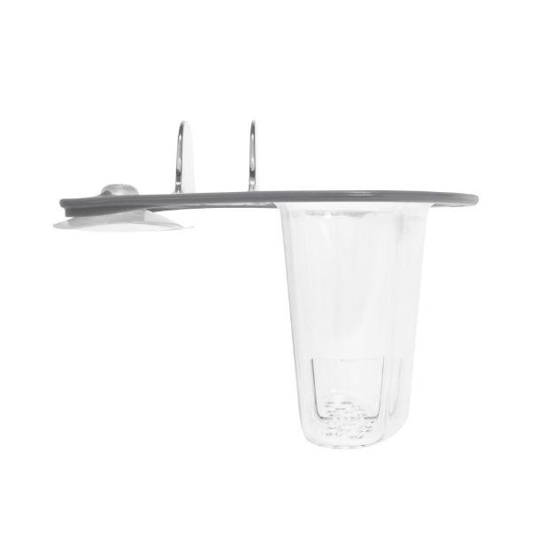 Picture of Cora Suction Corner Sink Caddy GY/CL