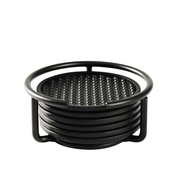 Picture of Euro Coaster Container With 6 Coasters BK