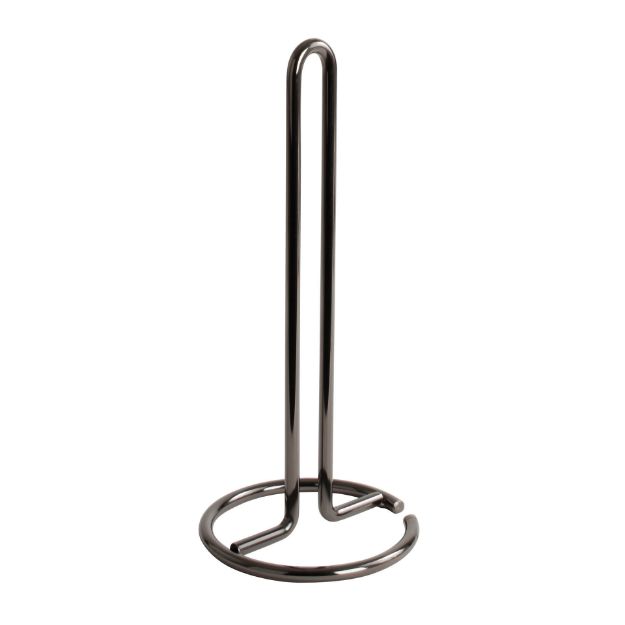 Picture of Euro Paper Towel Holder Black Chrome