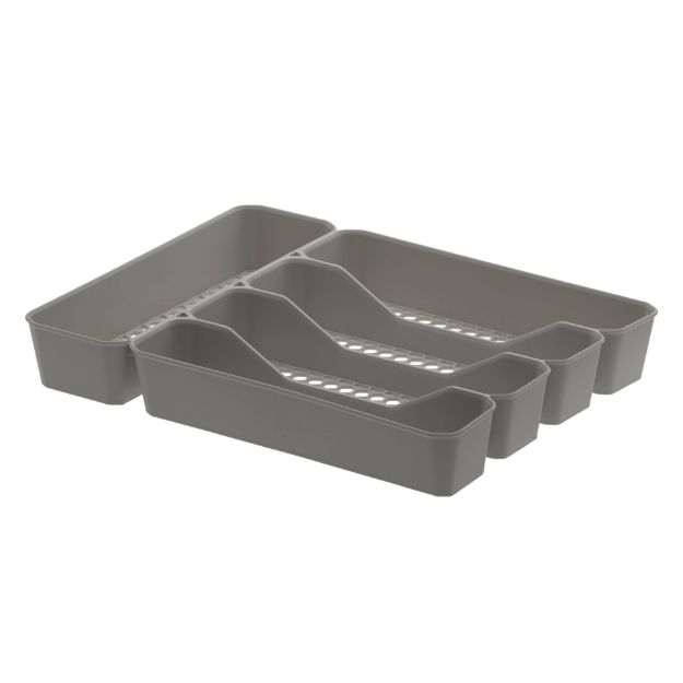 Picture of HEXA 5-Divider Silverware Tray GY