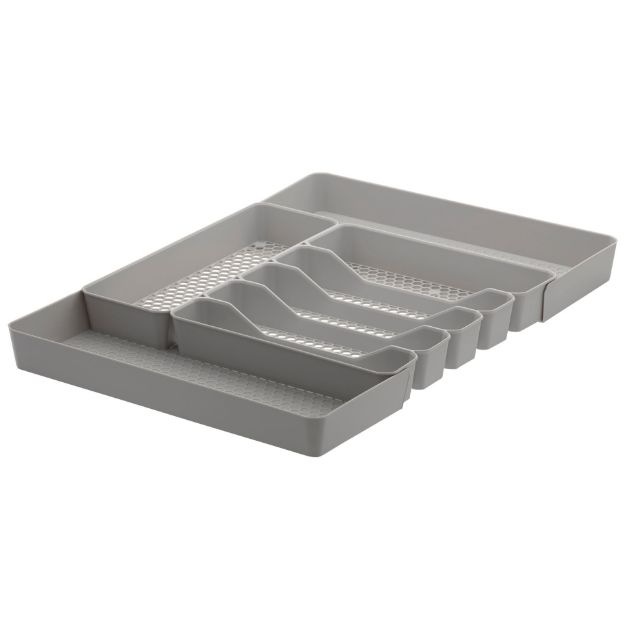 Picture of HEXA 6 Drawer Silverware Tray Expandable GY