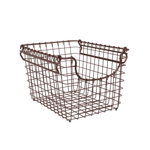 Picture of Scoop Stacking Storage Basket Small BZ