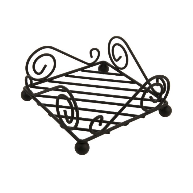 Picture of Scroll Napkin Holder Flat BK