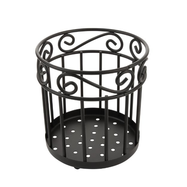 Picture of Scroll Utensil Holder Grande BK