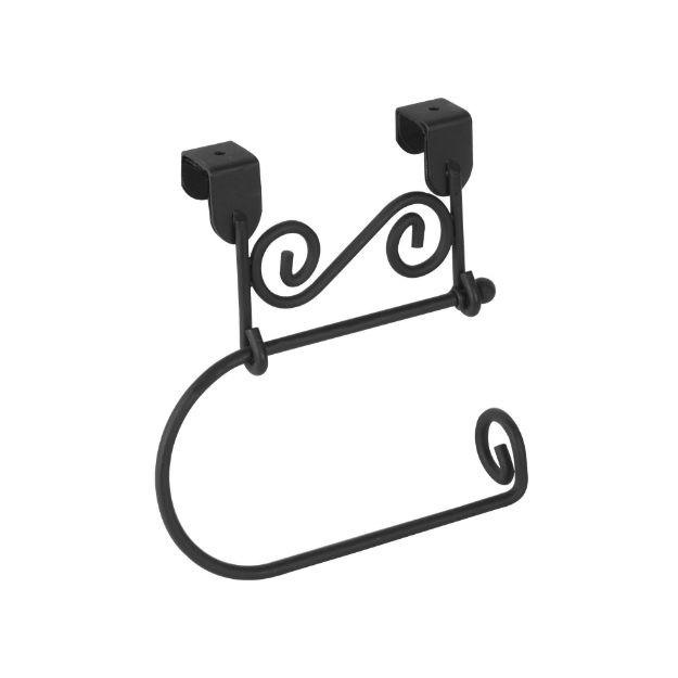 Picture of Scroll OTC Towel Ring BK