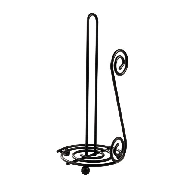 Picture of Scroll Paper Towel Holder BK