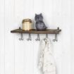 Picture of Vintage Living WM Shelf & Hooks IG