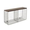 Picture of Vintage Living WM Cube Hook Station & Shelf IG