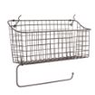 Picture of Pegboard Storage Basket With Paper Towel Holder IG