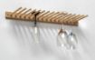 Picture of Stemware Holder Under the Cabinet Natural