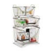 Picture of Ashley Stacking Storage Basket Tray BZ